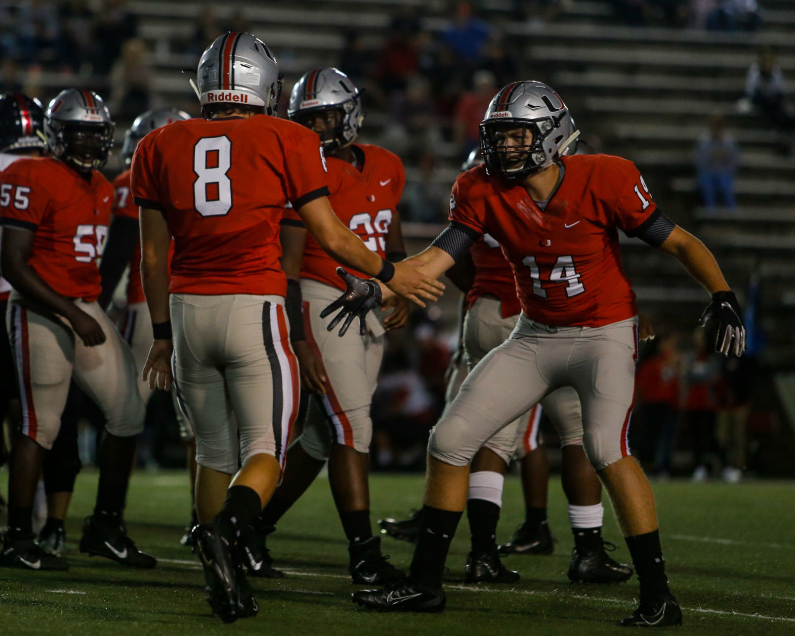 Union Redskins vs Mustang Broncos